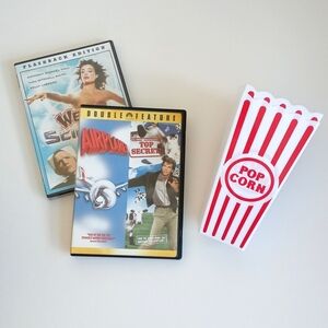 80s Comedy DVD Bundle Weird Science & Airplane / Top Secret Double Feature DVD